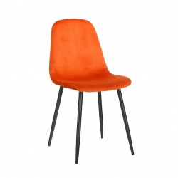 Pomarańczowe Krzesło