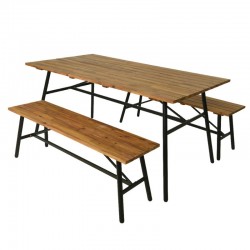 Stół + 2 ławki