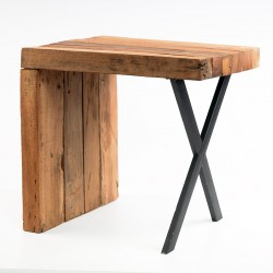 Stolik drewno / metal
